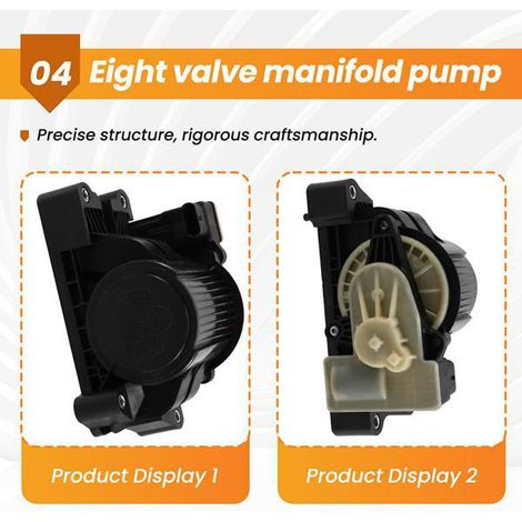 150685900E is an 8-way heat pump valve for Tesla Model 3 Y vehicles from 2013 to 2017. (1/5)