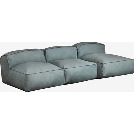 Sofá modular chaise longue de 3 piezas Dojans SKLUM             