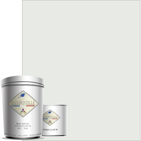 Peinture résine époxy 0,75L MAT 10m² Gris Chaud Clair London Frogs