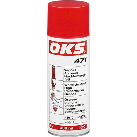 OKS Hochleistungsfett 471 400ml Weiß 12 Stk (1/4)