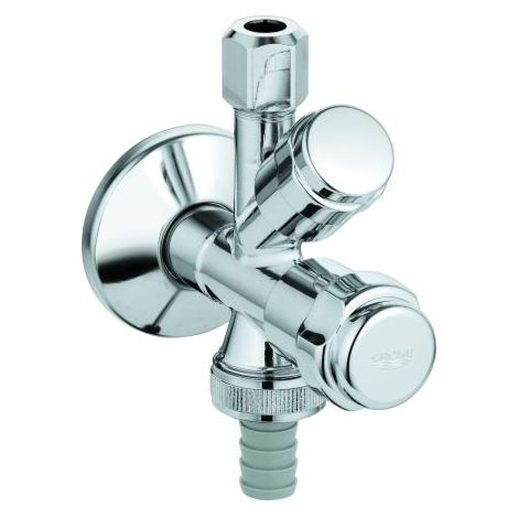 Grohe Eggemann - Vanne d’angle WAS original, chrome 41073000 (1/3)
