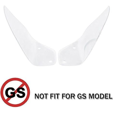 Protège-mains transparent pour BMW R1200GS Adventure, R1200, R1250 GS Adventure, GSA 1200, 1250 LC (2014-2023). (1/5)