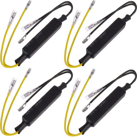 12V 21W LED Flasher Clignotant Indicateur Résistance Adaptateur Pour Moto Correction Erreur (1/4)