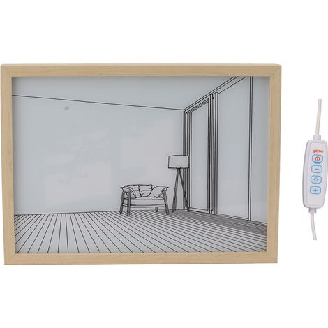 lumineux LED mural décoration lumineuse cadre photo avec (1/5)