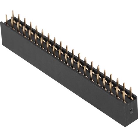 5 connecteurs femelles à double rangée de broches courtes, pas de 2,54 mm, 2 x 20 broches, pour Raspberry Pi (1/5)
