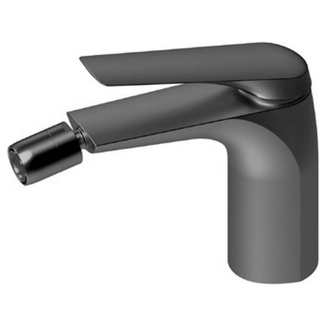 Miscelatore bidet in ottone con finitura gun metal  KAM-L GUN METAL kamalu