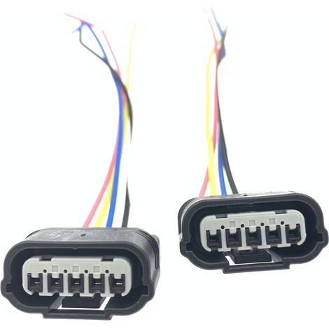 Part number 6189-06909 is suitable for automotive waterproof wiring harness connectors, including terminals DJ70510A-1-21. (1/5)