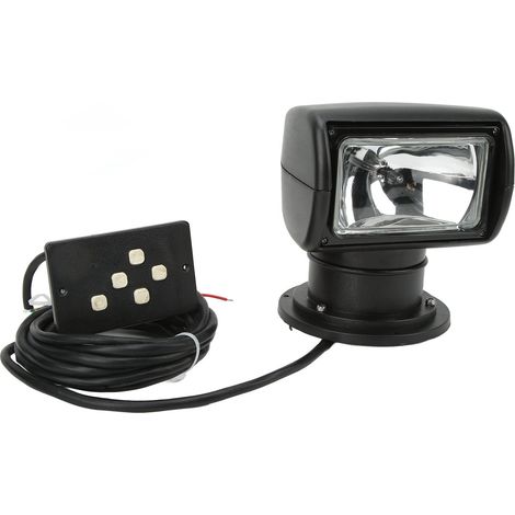 Projecteur LED 100W 8.3A 360° rotatif étanche universel pour bateau yacht camion voiture DC24V (1/5)