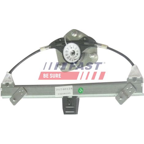 FT91911 Schnellfensterheber hinten links elektrisch, ohne Motor