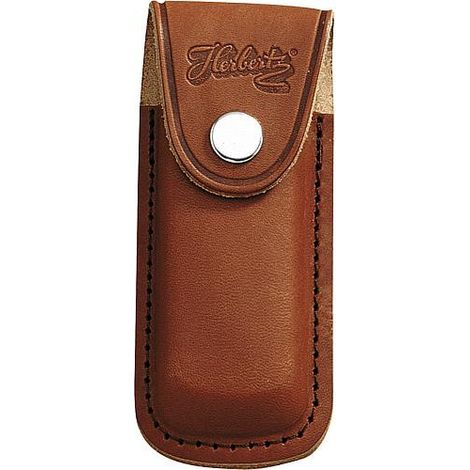etui de couteau brun passant de ceinture pour couteau jusqu'a 13 cm