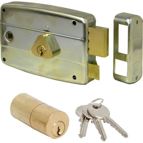 CISA 50571 60 MM SX SERRATURA APPL. FERRO QUADRO MAN.- 1,0 pz