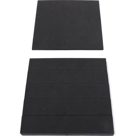 feuilles de mousse EVA noire, butées de tête de lit, coussins de protection pour sommier et dossier de canapé (1/5)