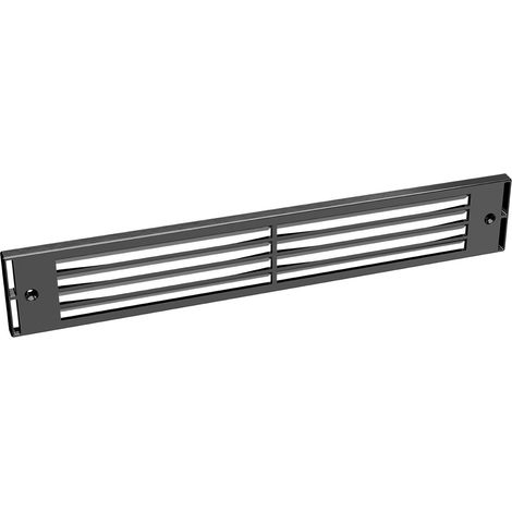 Kermi x-well Wetterschutzgitter für Laibungselement, Metall, Anthrazit - Y3502000038K