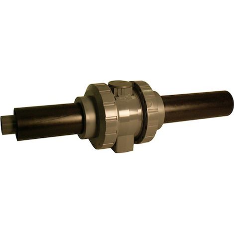 Séparation mécanique GF PP-H/PE100/EPDM di 20 douille noire. x là 50 SDR11
