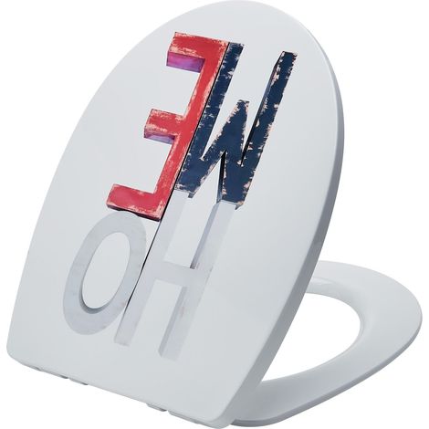 Abattant wc Marbella en thermoplastique, déclipsable et frein de chute, Wirquin 20723477, home