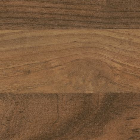 Walnut Butcher Block Effect 38mm Laminate Kitchen Worktop - 4100mm x 900mm - PP0911