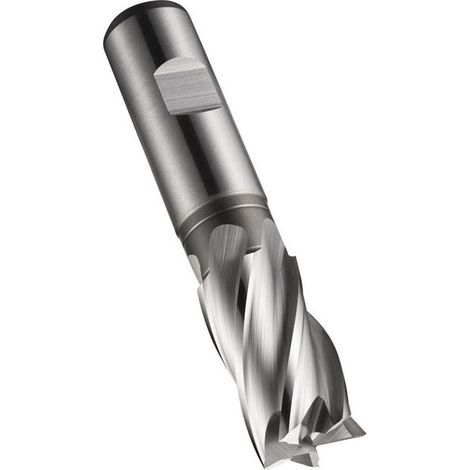 Fresa C247 DIN 844 K D.2mm corte-L.7mm HSS-E-PM en blanco 30 grados Z.4 DORM