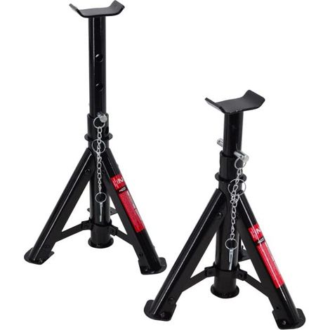AWTOOLS Autoständer / Klappständer, 2 Stück, 2 Tonnen, 270–365 mm