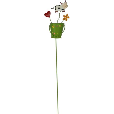 Arrosoir en métal pour compositions florales, décoration de jardin rustique pour plantes grasses, pot de fleurs (1/3)