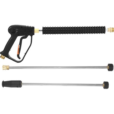 Pistolet de lavage de voiture haute pression 3000 psi avec deux rallonges (1/5)