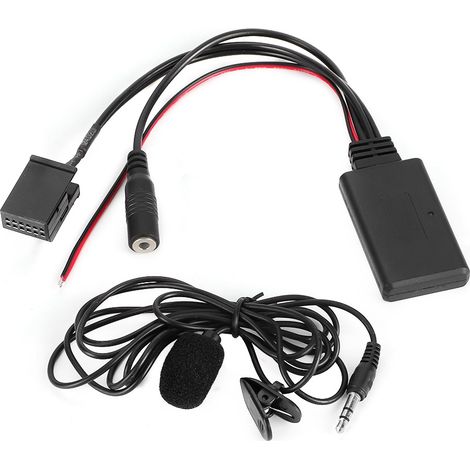 Adaptateur Bluetooth pour Autoradio Opel CD30 CDC40 CD70 DVD90 avec Câble Audio AUX (1/5)