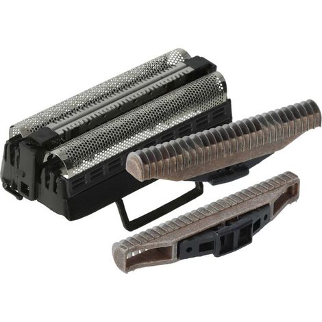 Kombipack Rasiererklingenblock & Doppelscherfolie, Schwarz Silber, passt zu Payer T48.2, T50.1, T48, T48.1-Kompatibles Produkt