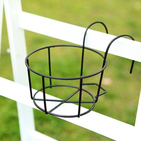Porte-pot suspendu Jardin d’Eden modèle original avec matériel en fer artisanal pour plantes succulentes et cactus (1/5)