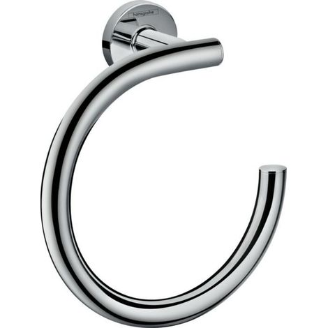 Anneau Porte-serviette chromé Logis Universal (1/5)