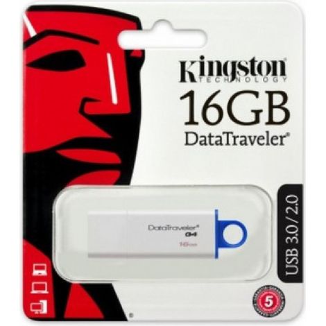 Trade Shop - USB 3.0/2.0-STICK 16 GB, 16 GB, KINGSTON MEMORY KEY DTG4/16 GB -