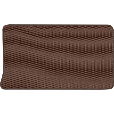 Tappetino per bagagliaio in EVA a nido d'ape per Suzuki Vitara Crossover dal 1990 al 1997 - Marrone (1/5)