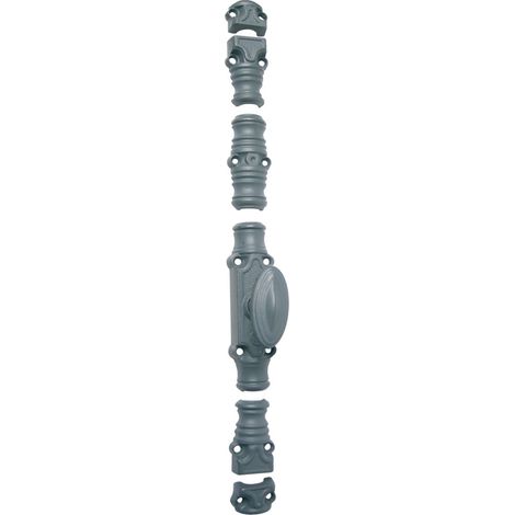 Crémone rustique RY70 série forte 18x9mm finition apprêt bouton confort - JARDINIER MASSARD - J042100