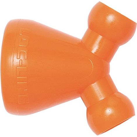 Raccord en Y réduction de taille 1/2 à 1/4 pouce, lot de 2 pièces (1/2)