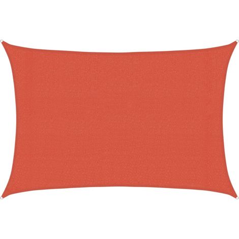 Maison Exclusive - Sonnensegel 160 g/m² Terrakottarot 3x4 m HDPE (1/5)