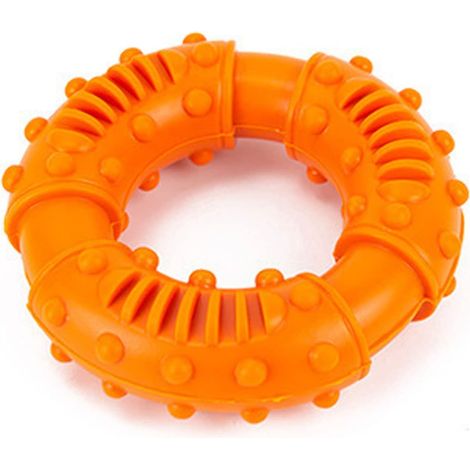Hundespielzeug, Hundekauspielzeug, Beißspielzeug für Haustiere, interaktives Haustierspielzeug, runde Hundespielzeuge aus Gummi (Geeignet für), Kauringe für mittelgroße und große Hunde, aus Gummi (ora