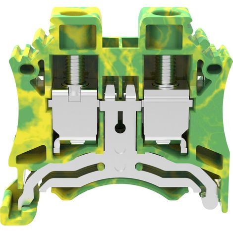 Degson DC10-PE-01P-1C-00A(H) Schutzleiterklemme  Schraubklemme  Grün, Gelb 1 St.