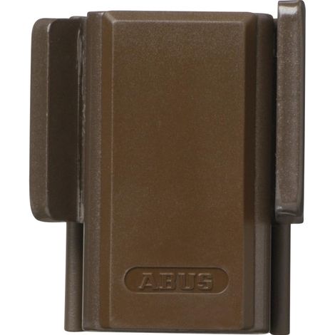 Serrure de Fenêtre SW20 - Serrure de Fenêtre pour Montage sans Perçage du Châssis ou de la Fenêtre - Niveau de Sécurité 4 - 10452 - Marron