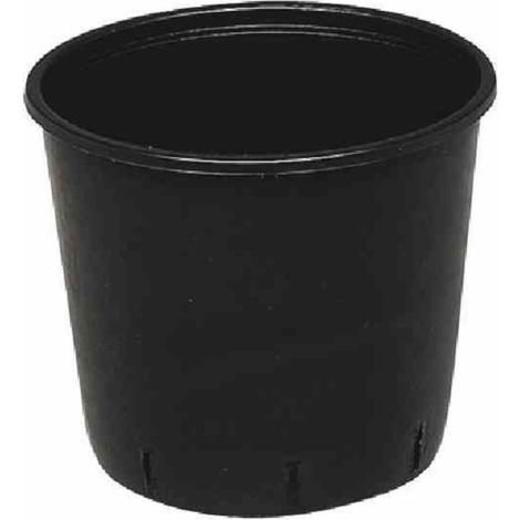 Pflanzcontainer schwarz 15 l 24,5 x 33 cm, gelocht
