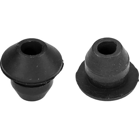 2x Tappo Gommino Occhiello Tubo Serbatoio Carburante Universale Rondella Decespugliatore Tagliaerba Tosaerba, Ø9mm 1 fori (1/4)