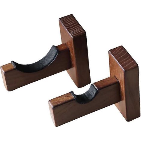 Set mit 2 Baseballschläger-Präsentationsständern, horizontaler, wandmontierter Baseballschlägerhalter (1/5)