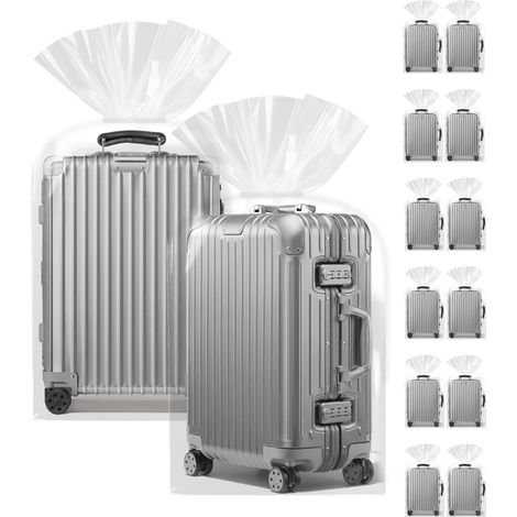 10 pièces 100x152 CM Sac de rangement extra large transparent, grands sacs en plastique transparents, sacs de déménagement en plastique réutilisables, sacs de rangement pour bagages, valises (1/5)