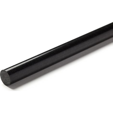 Tige en acétal RS PRO Noir Dia. 40mm x 1m ( Prix pour 1 Lot )