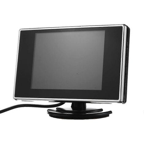 Monitor de coche de 3,5 pulgadas, monitor de marcha atrás, vídeo bidireccional, accesorios para coche (1/5)