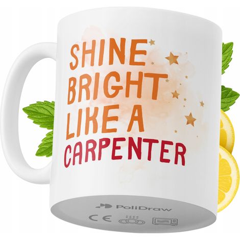 Lustiger Becher für Schreiner – Kaffee- oder Teebecher mit witzigem Textdesign – ideal für Geburtstage, Namenstage, Feiertage und besondere Anlässe. Hochwertiger Becher für Zuhause, Büro und Arbeit. F