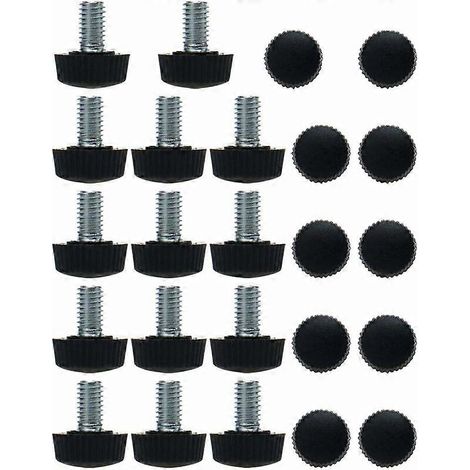 Pieds de table M6 x 10 x 16 mm (1/5)