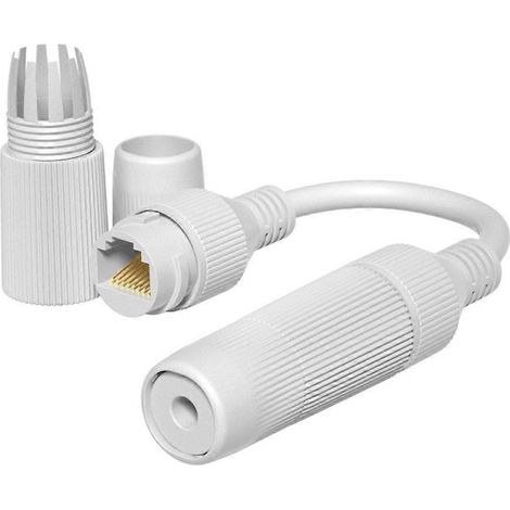Outdoor-Ethernet-Adapter, RJ45-Buchse, IP67 wasserdichter Stecker, Kabelverlängerung (1/4)