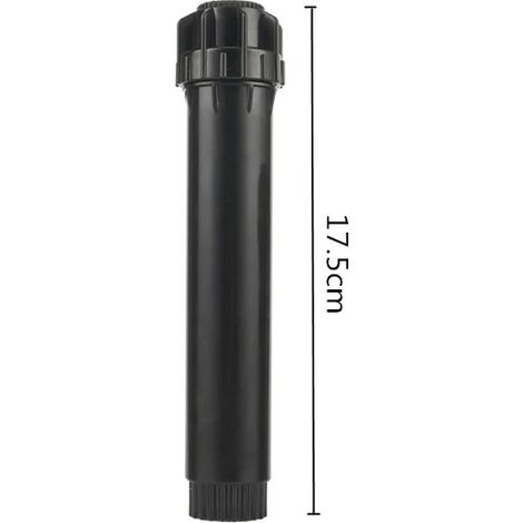 (17,5 cm) 10 arroseurs à tête escamotable 1/2" réglables de 0° à 360° pour jardin, pelouse, serre et irrigation. (1/5)
