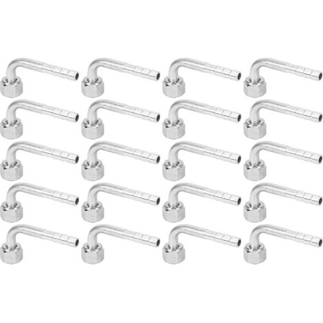 Pack of 20 aluminum air conditioning seals, convenient connector for car air conditioning, durable construction for truck. (1/5)