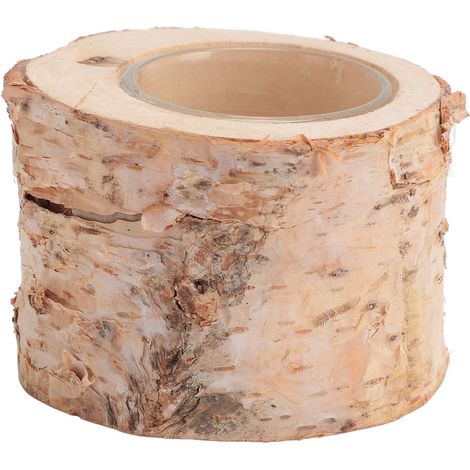 Birch Candle Holder Nordic Tealight Stand Wooden Table Decoration for Wedding Party Salon Club S (1/5)