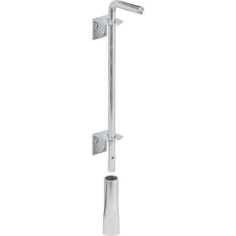 VORMANN Bodenschieber mit Führungswinkel 400x65x150mm verzinkt (1/2)