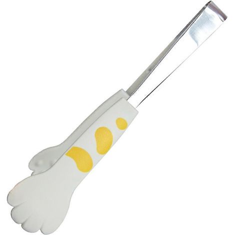 Pince à aliments en acier inoxydable pour barbecue, en forme de patte de chat, pour la cuisine (1 pièce) (1/5)
